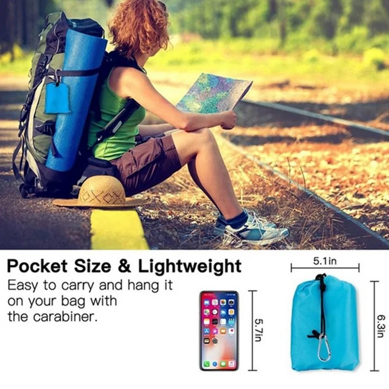 "Waterproof Pocket Beach Blanket: Portable 2x2.1m Camping Mat - PhysioCare