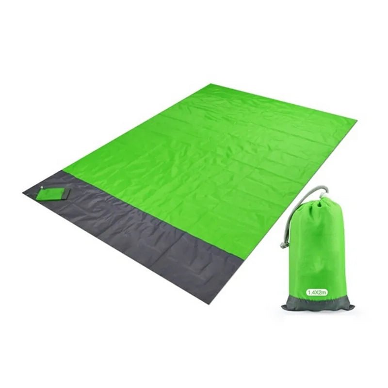 "Waterproof Pocket Beach Blanket: Portable 2x2.1m Camping Mat - PhysioCare