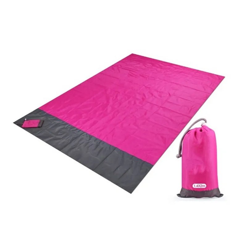 "Waterproof Pocket Beach Blanket: Portable 2x2.1m Camping Mat - PhysioCare