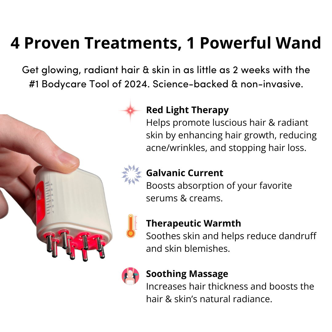 DermaGlow™: Advanced Hair & Skincare Care Wand - PhysioCare