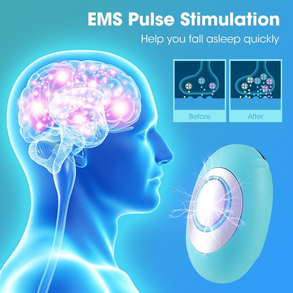 Handheld Sleep Aid Device Help Sleep Relieve Insomnia Instrument Pressure Relief Sleep Device Night Anxiety Therapy Relaxatio - PhysioCare